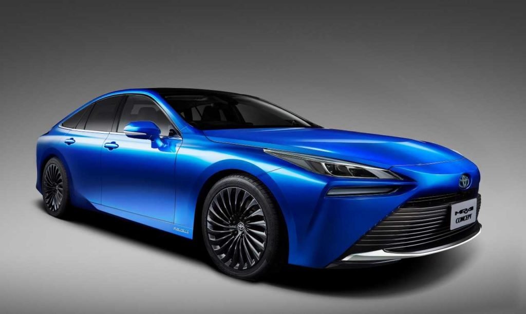 Toyota Mirai 2019 błękitna