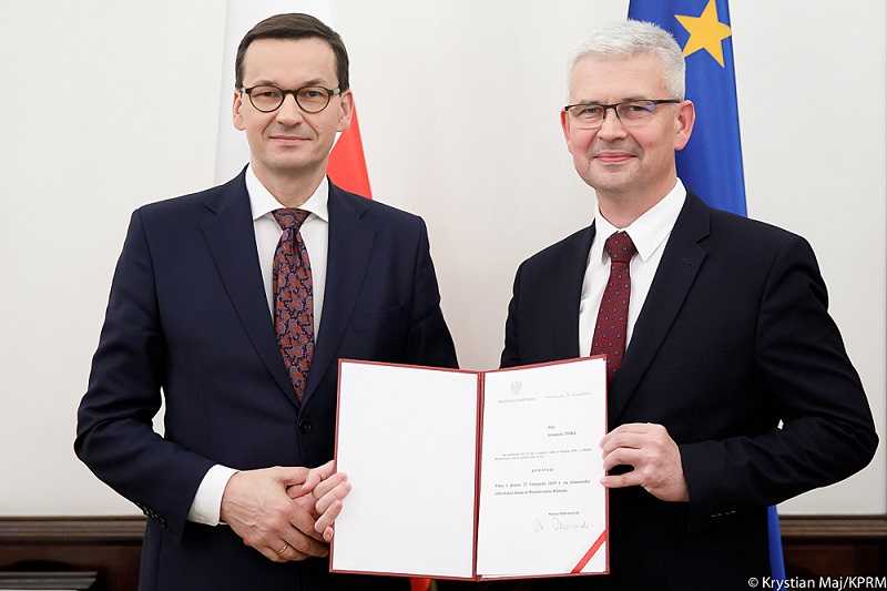 M. Morawiecki z I. Zyska